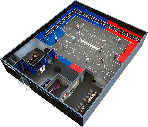 Планировка WARPOINT АРЕНА